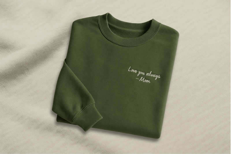 Custom Embroidered Sweatshirt