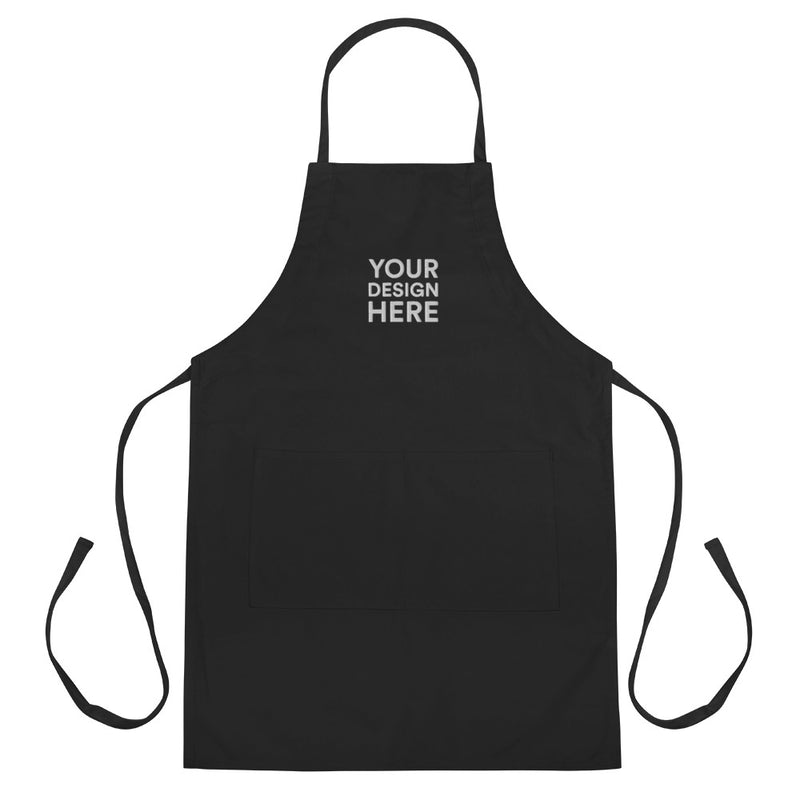 Custom Embroidered Apron - alternate view